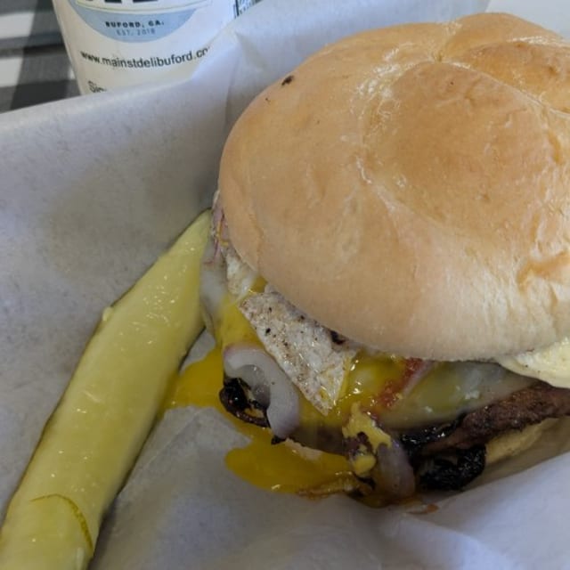 Sergeant Whyte Burger.