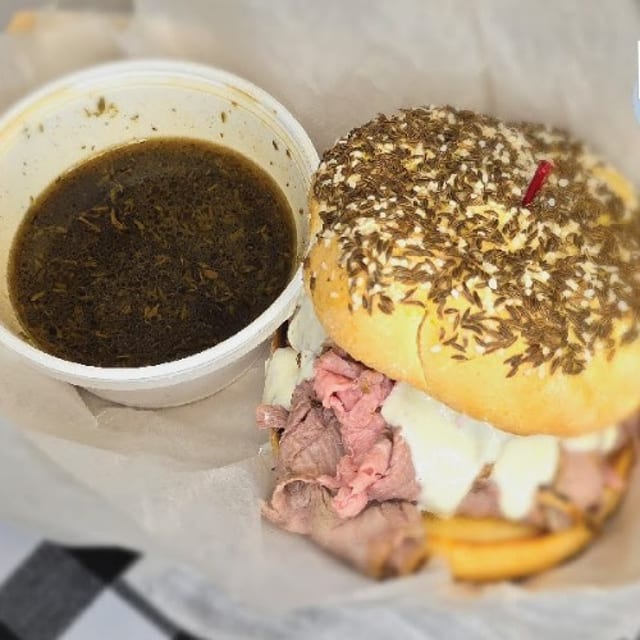 Classic Beef on Weck.